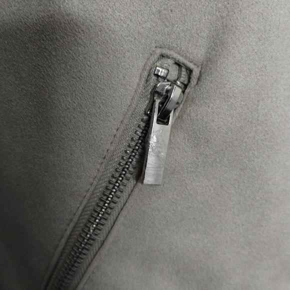 Torrid Faux Suede Peplum Jacket Plus Size Women's Size 6X - Picture 3 of 8